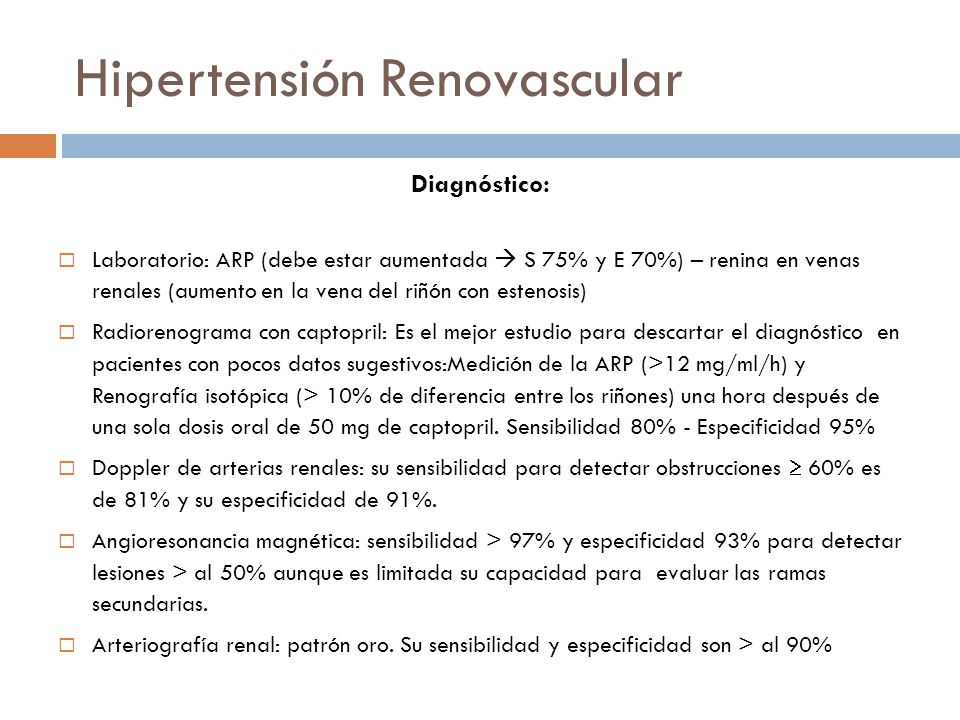 Hipertensión renovascular fisiopatología durante el embarazo